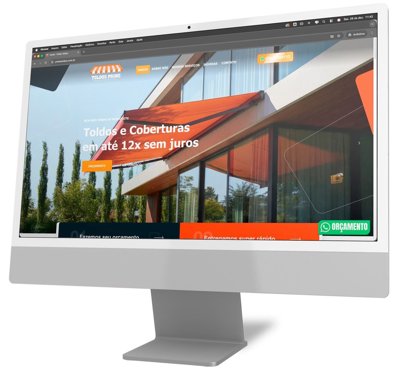 Criação de site profissional otimizado para SEO, performance e conversão, com design responsivo, estrutura estratégica e foco em geração de leads e autoridade digital. WordPress é a Melhor Plataforma de Criação de Websites do Mundo
